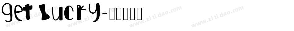 Get Lucky字体转换